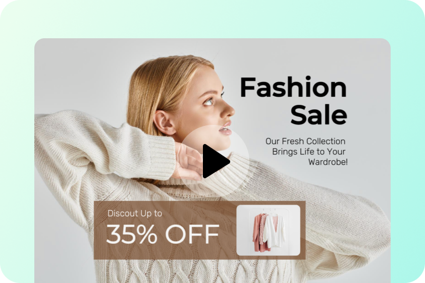 Wyróżnij cechy produktu w filmach promocyjnych.